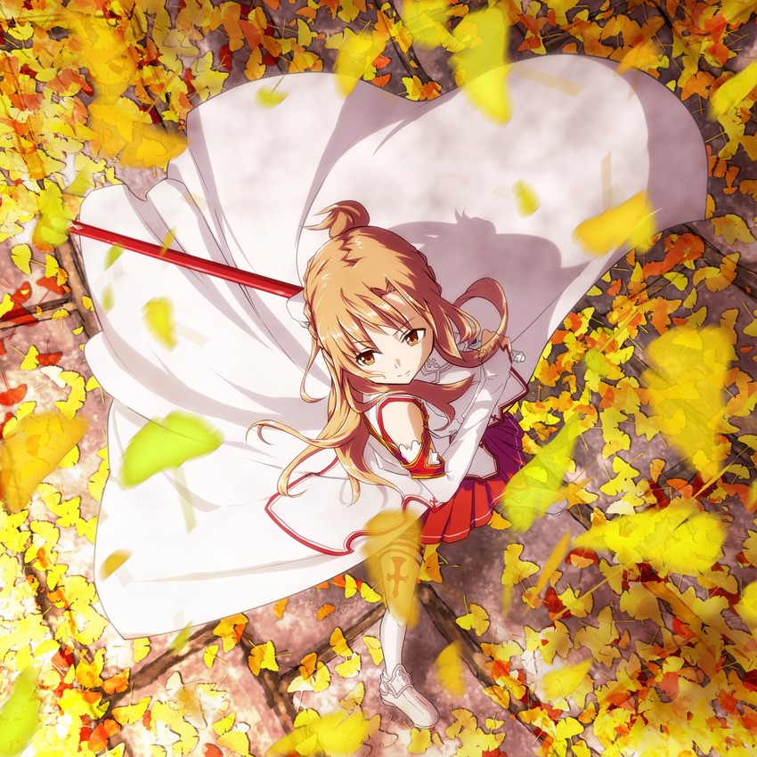 asuna (sword art online) drawn by tera_l