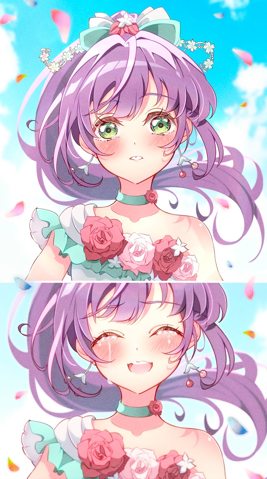 otomune kozue (love live! and 1 more) drawn by kentotto