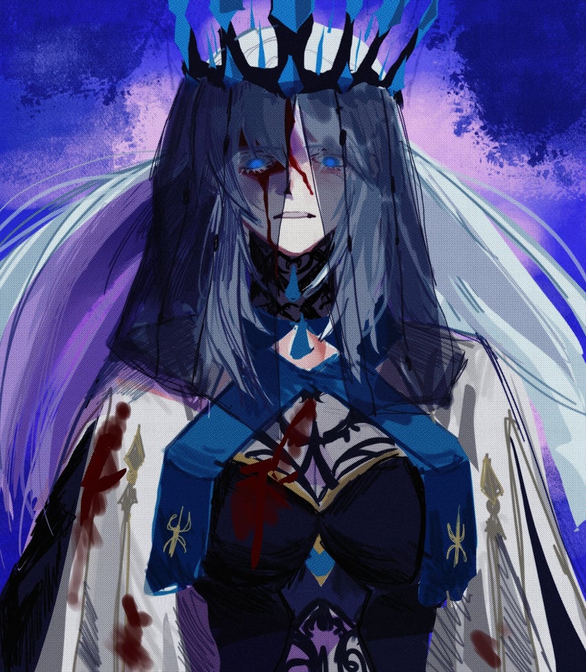 morgan le fay (fate and 1 more) drawn by gimgam79138