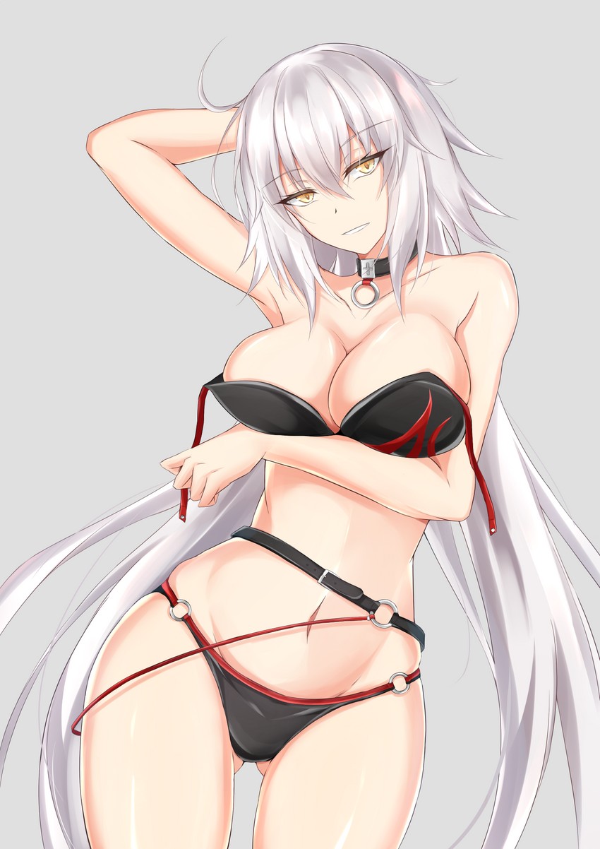jeanne d'arc alter and jeanne d'arc alter (fate and 1 more) drawn...