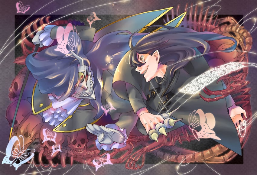 moon (pixiv fantasia and 1 more) drawn by nishihara_isao and nyoro_ri