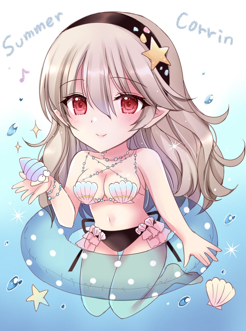 female corrin (fire emblem and 2 more) drawn by kirishima_riona