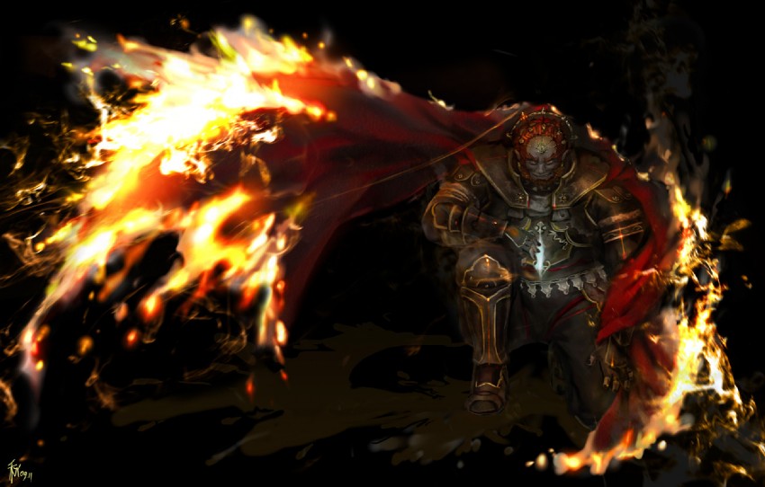 ganondorf (the legend of zelda and 1 more) drawn by macciatto_(aciel02)