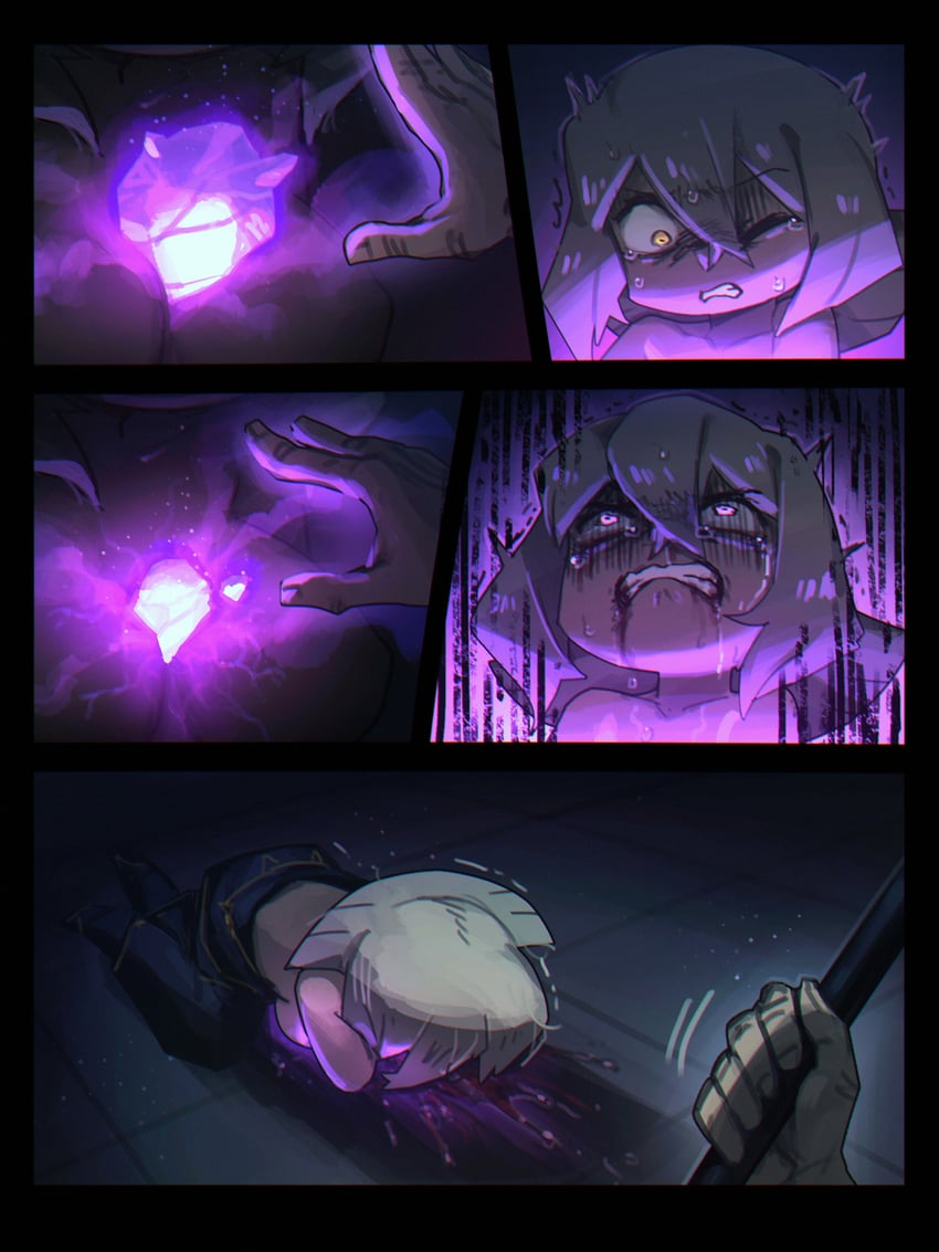 flail witch and fahrinos (original) drawn by porforever