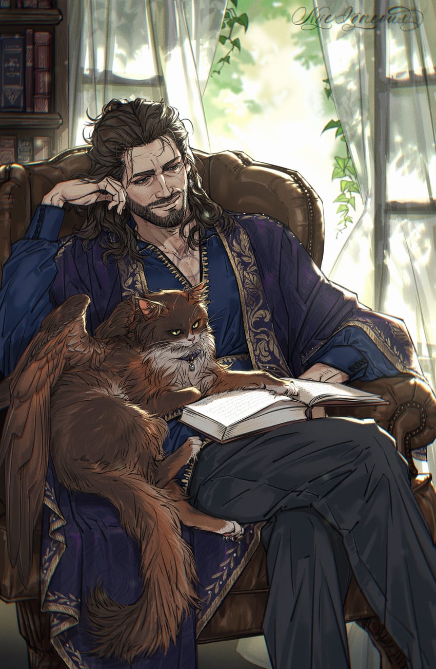 gale and tara (dungeons & dragons and 2 more) drawn by nyeigneous