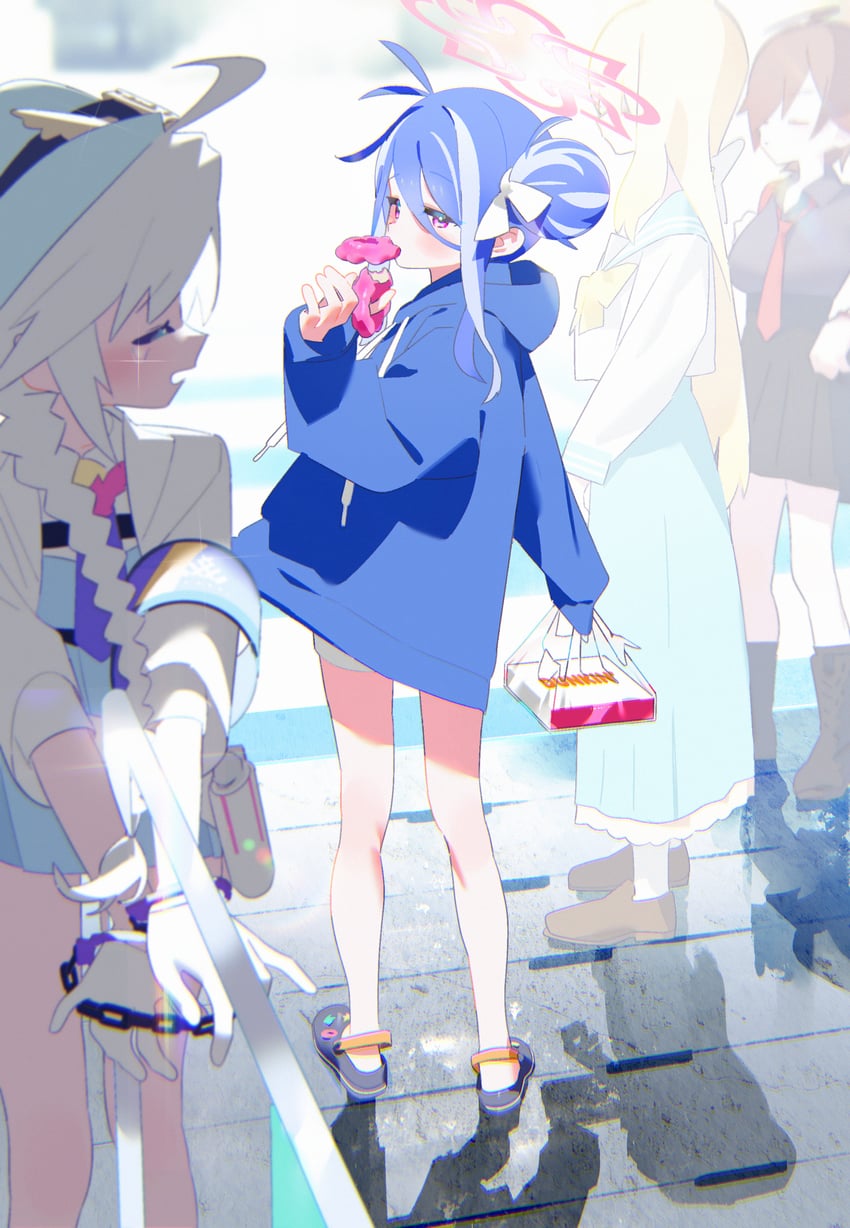fubuki, kirino, trinity student, and gehenna student (blue archive and 1 more) drawn by bm_tol