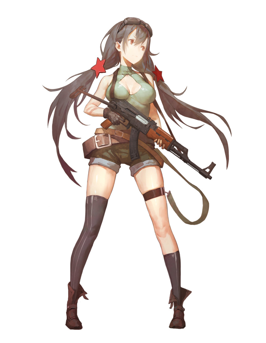 type 56-1 (girls' frontline) drawn by cancer_(zjcconan)