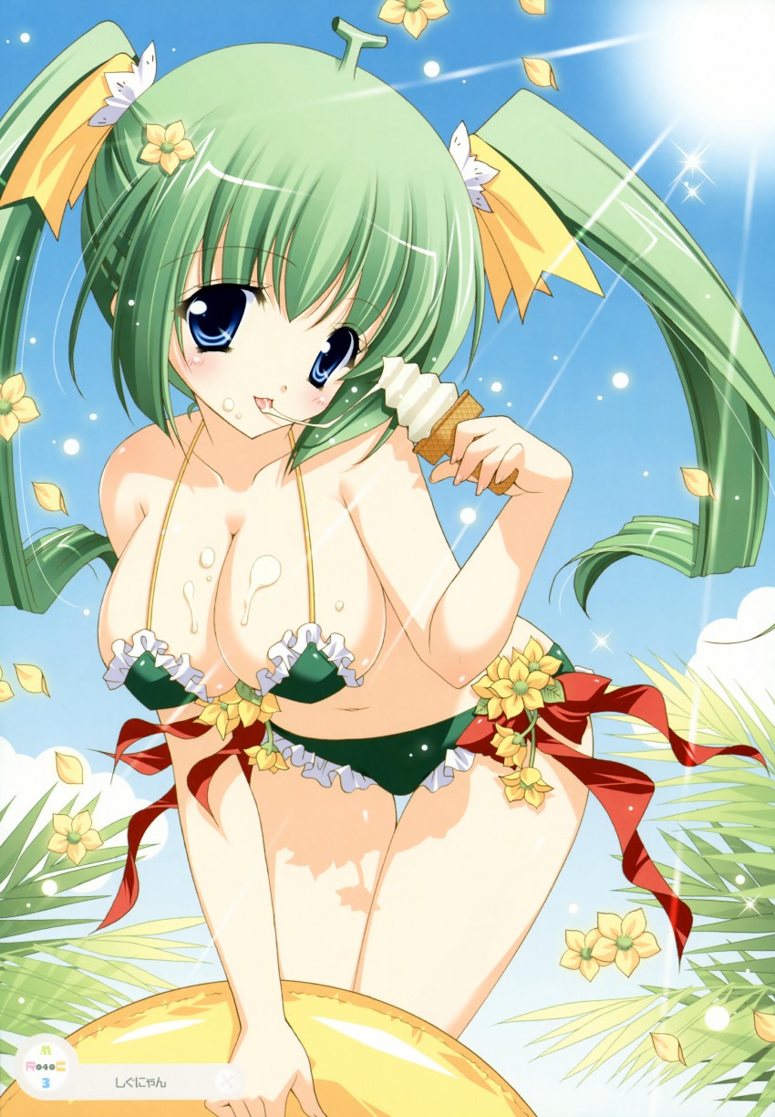 melon-chan (melonbooks and 1 more) drawn by shigunyan