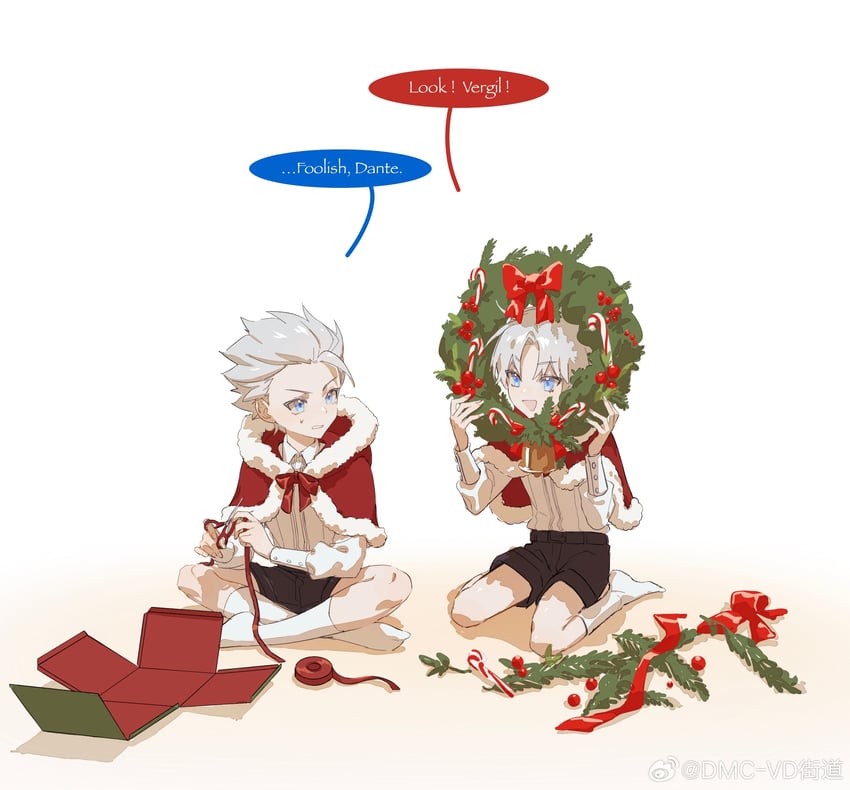 dante and vergil (devil may cry) drawn by weibo_7568375105