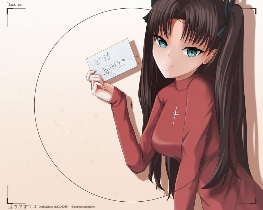 tohsaka rin (fate and 1 more) drawn by otakuotaco