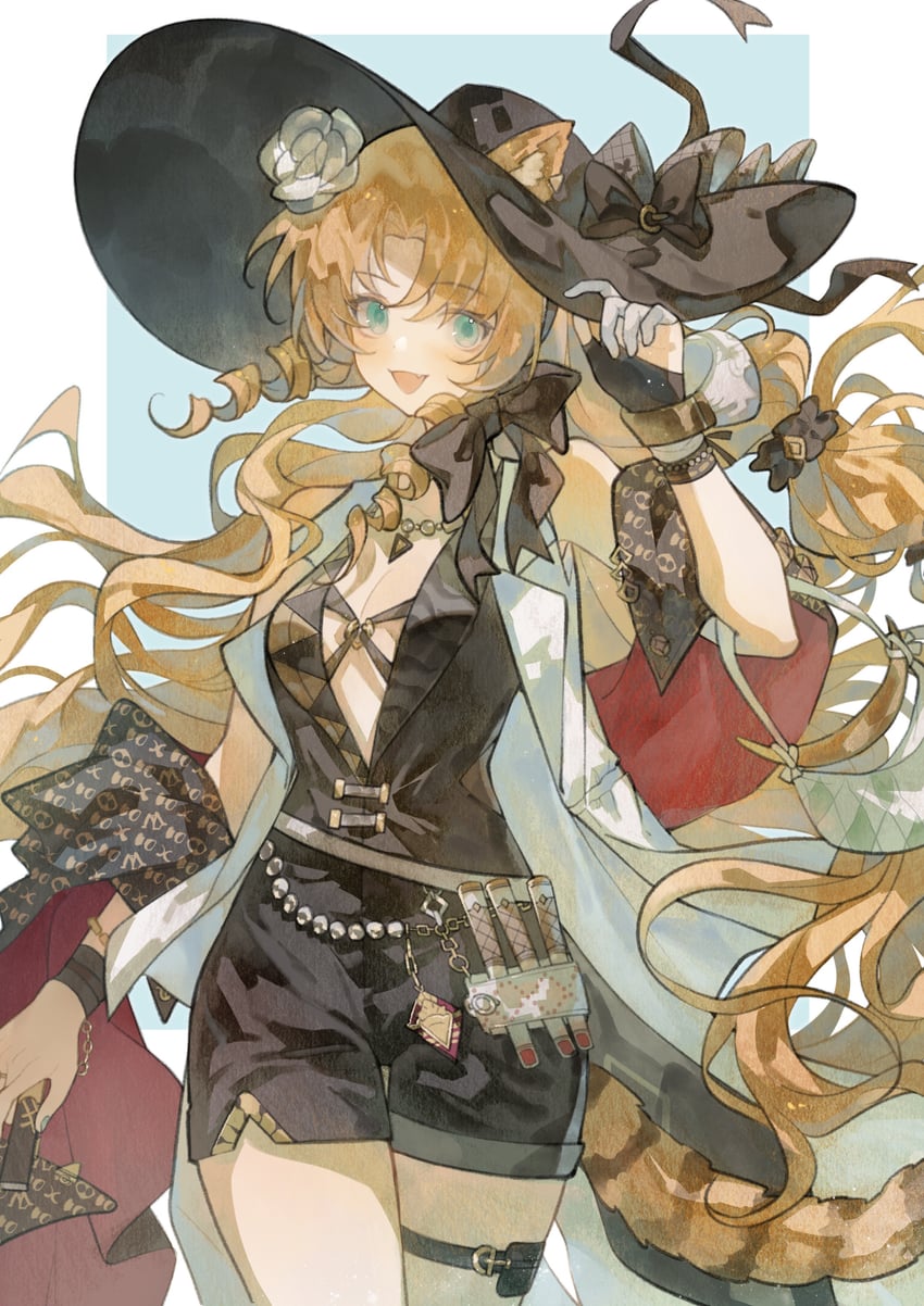 swire and swire the elegant wit (arknights) drawn by shanzhamei23687