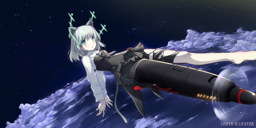 sanya v. litvyak (world witches series and 1 more) drawn by maccha_lion