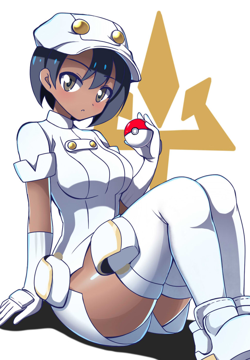 aether foundation employee (pokemon and 1 more) drawn by zetsuei_(zetto)