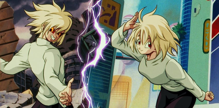 arcueid brunestud and red arcueid (dragon ball and 2 more) drawn by darkhans0