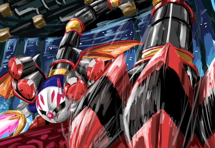 meta knight and mecha knight (kirby and 1 more) drawn by raimu_(ankohome)