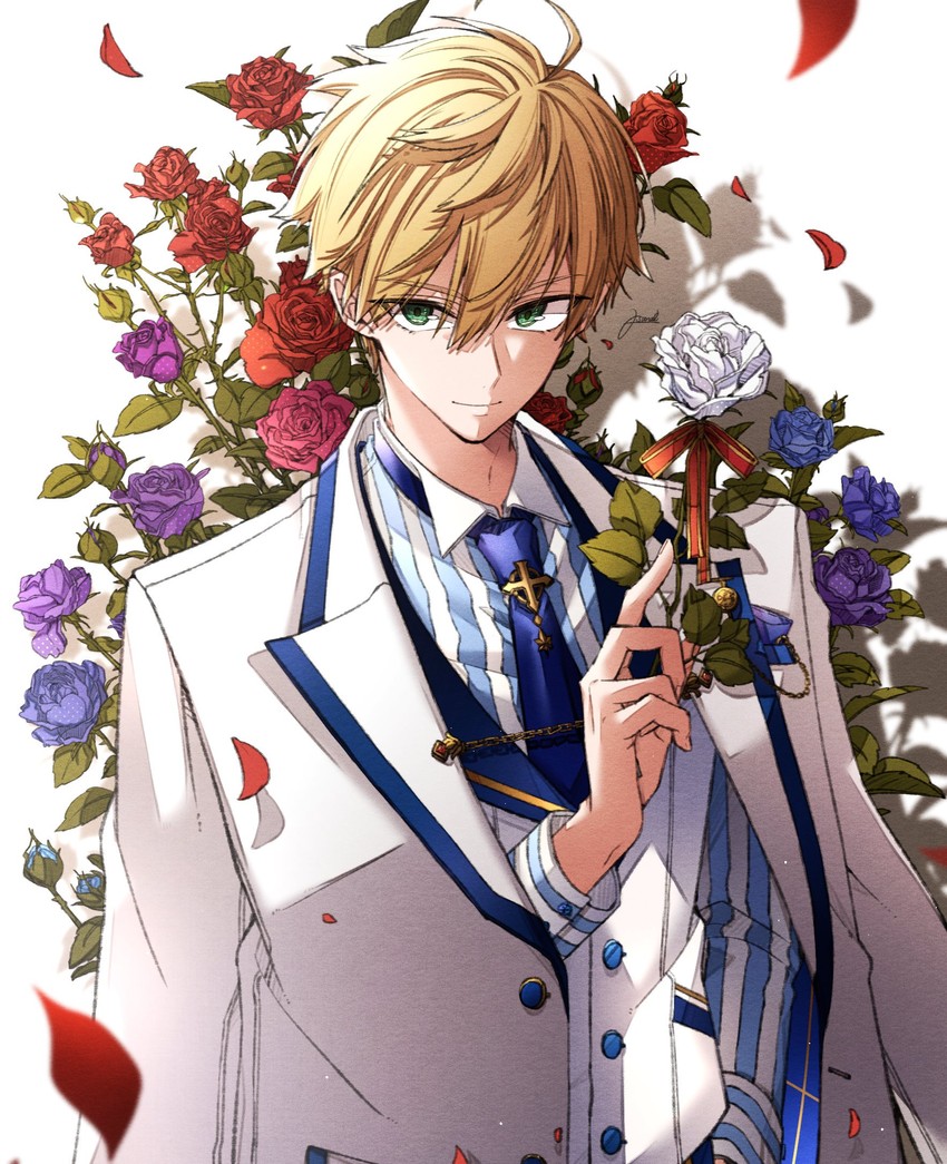 arthur pendragon (fate and 2 more) drawn by osanai