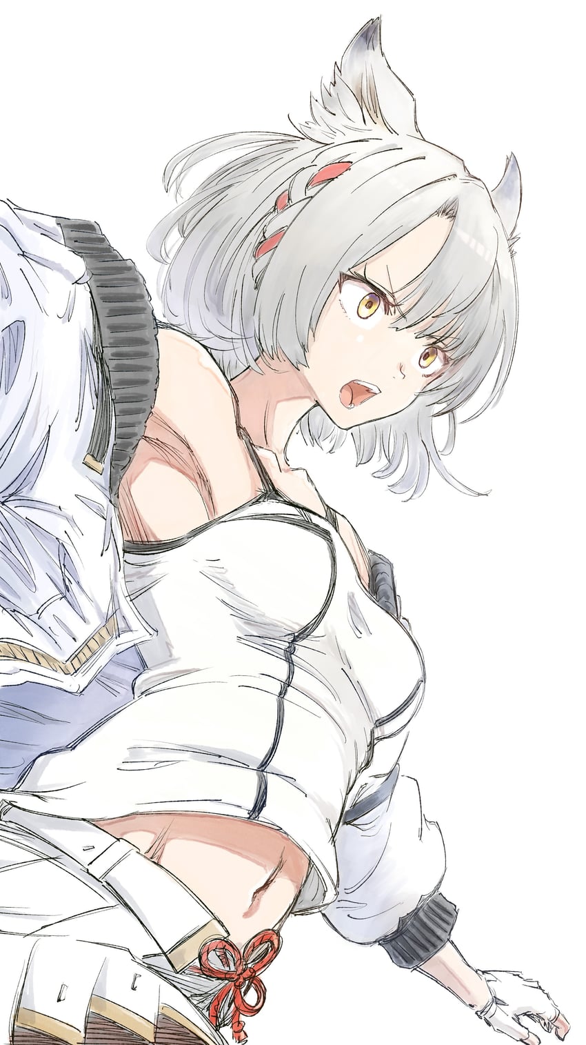 mio (xenoblade chronicles and 1 more) drawn by nemimin