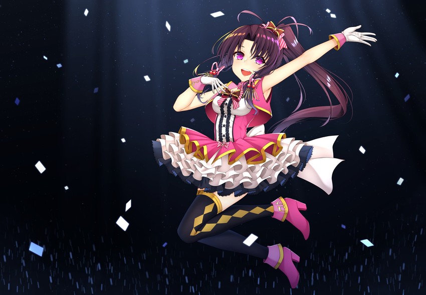 shimamura uzuki and haruka (idolmaster and 2 more) drawn by healther
