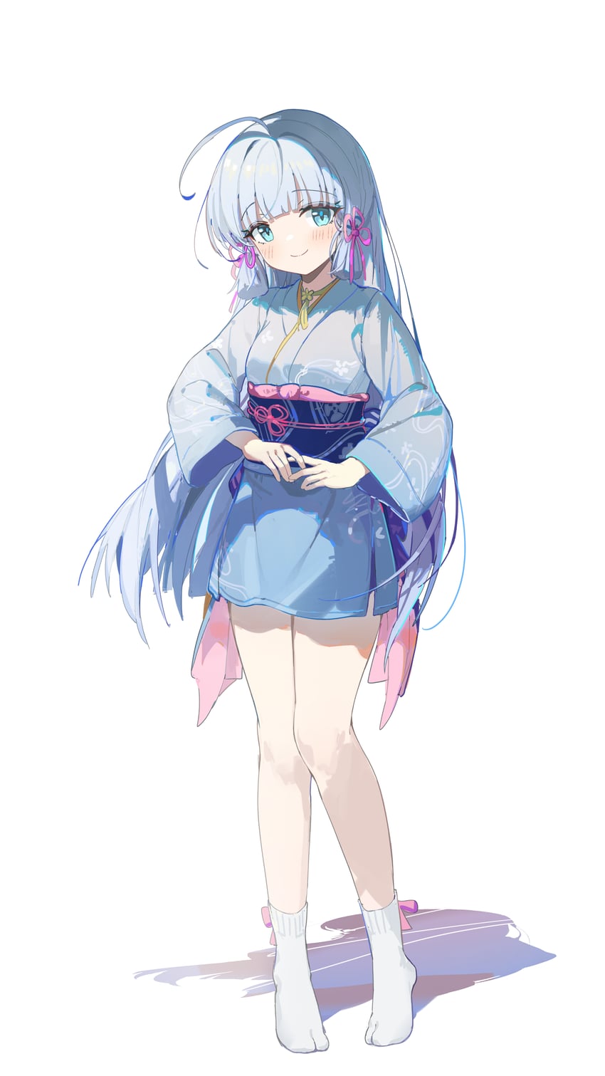 kamisato ayaka (genshin impact) drawn by coria