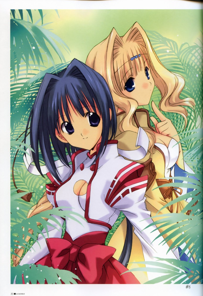 mirii oreano yakumo and yumemi naiad suhichimi ugaia (seven colors of the wind and 1 more) drawn by nanase_aoi