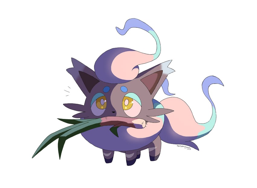 hisuian zorua (pokemon and 1 more) drawn by awesomegoats