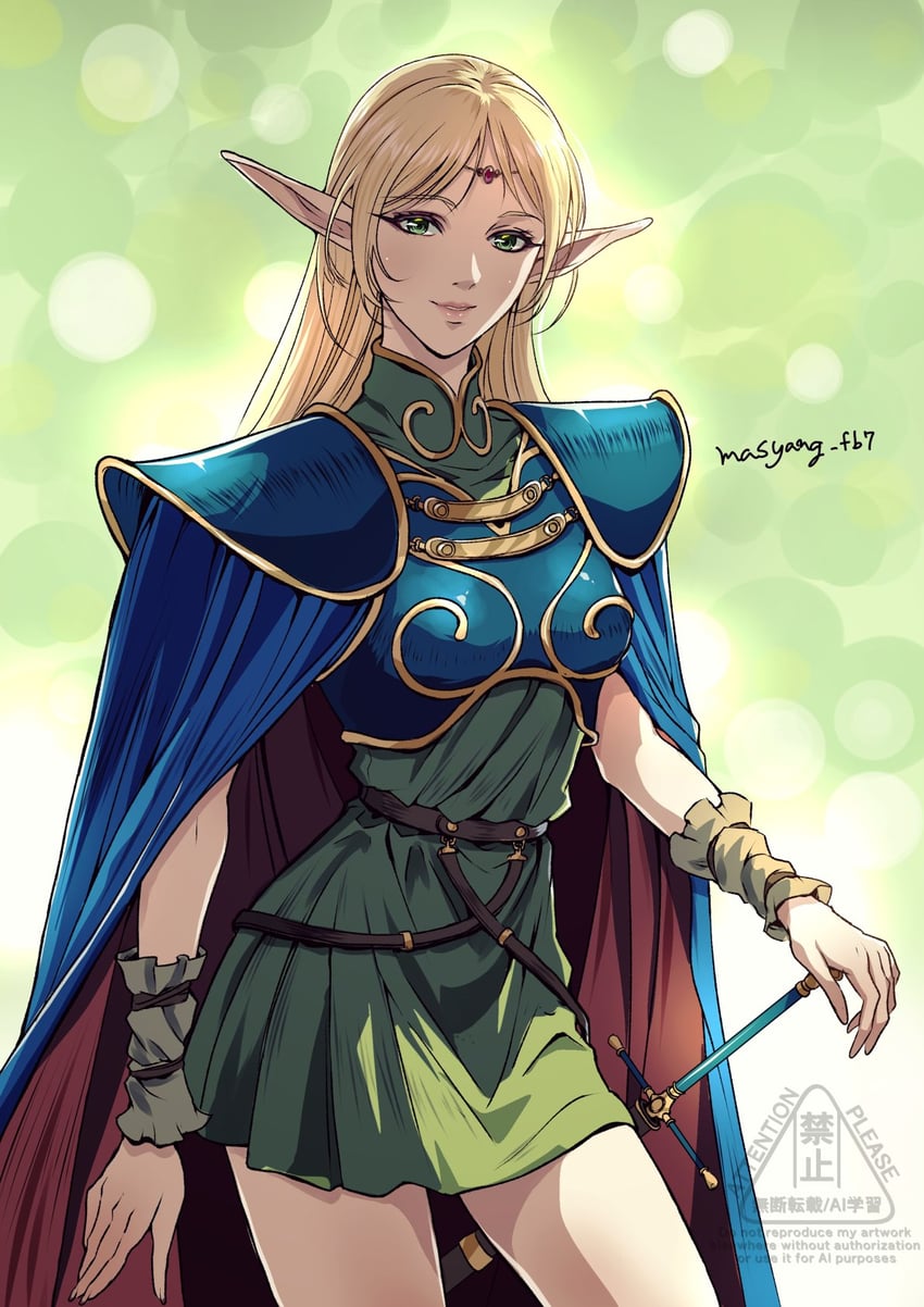 deedlit (record of lodoss war) drawn by ryu_(masu_nantoka-san)