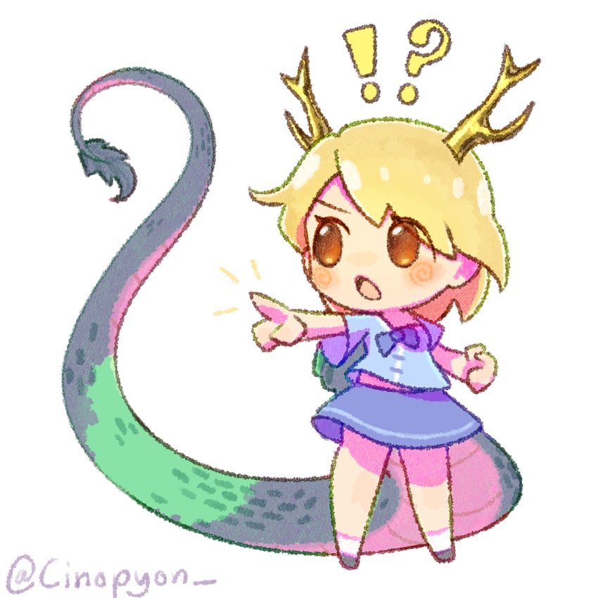 kicchou yachie (touhou and 1 more) drawn by green_tea_reimu