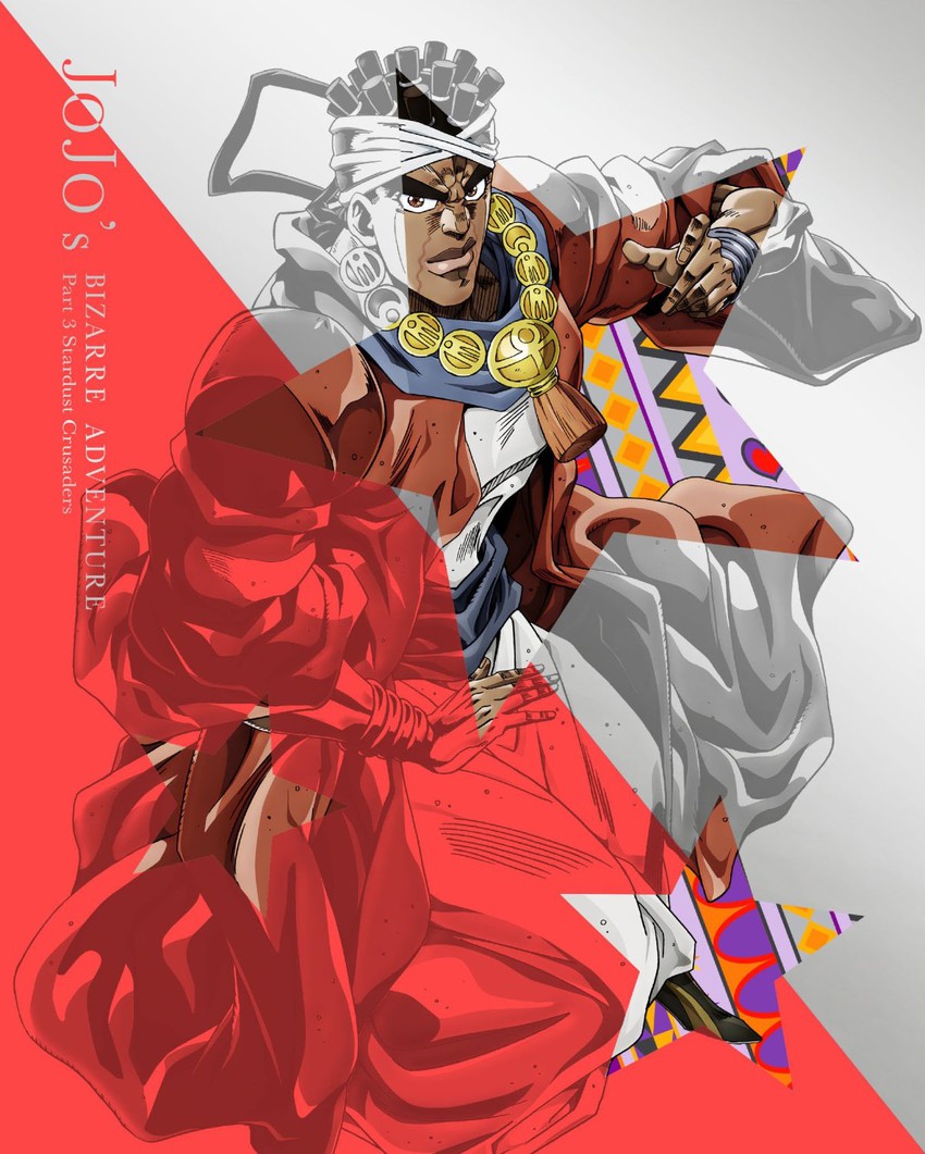 mohammed avdol (jojo no kimyou na bouken and 1 more) drawn by komino_masahiko