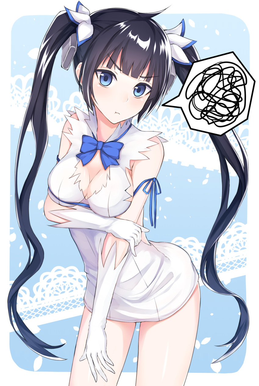 hestia (dungeon ni deai wo motomeru no wa machigatteiru darou ka) drawn by gen_(gen_7254)