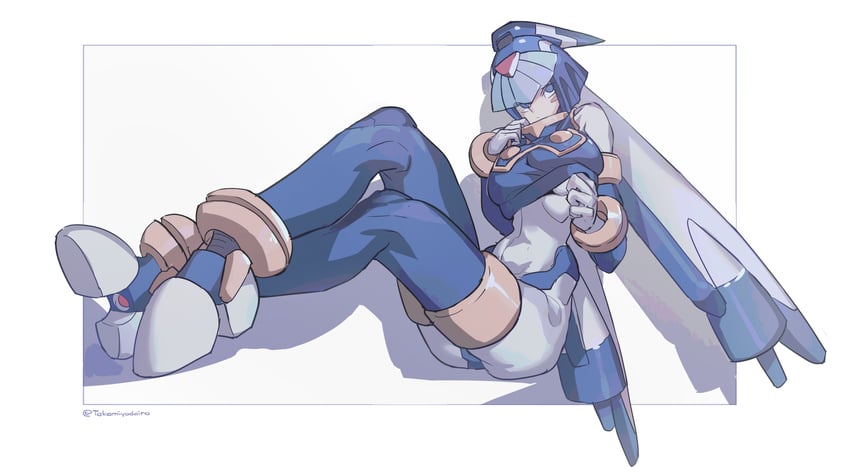 fairy leviathan (mega man and 1 more) drawn by huanxiang_huifeng