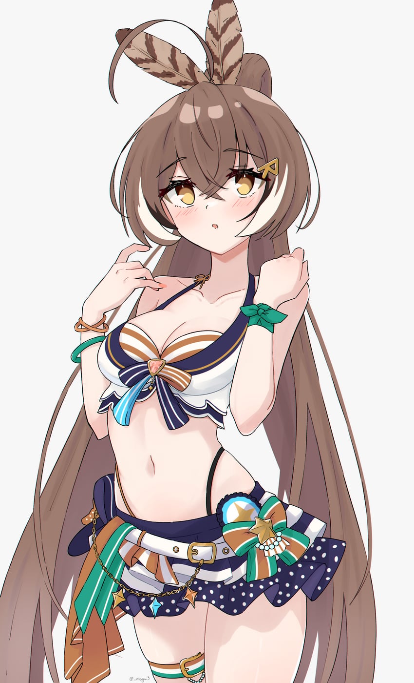 nanashi mumei (hololive and 1 more) drawn by magui3
