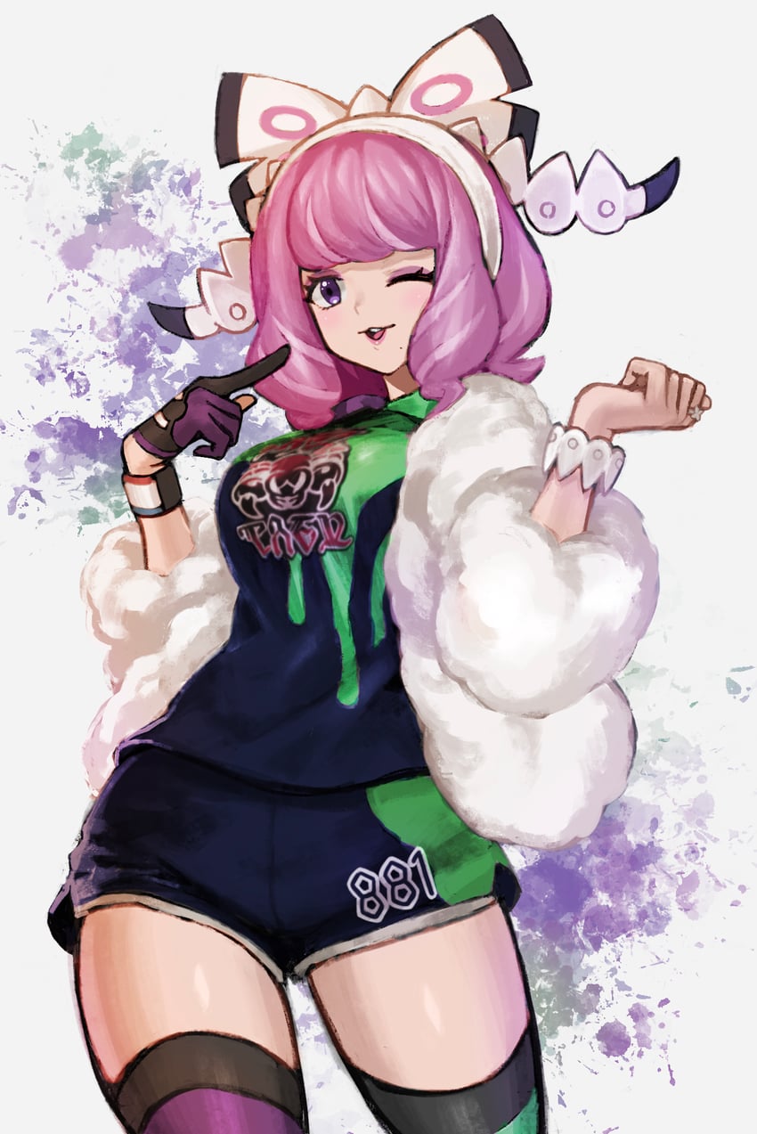 klara (pokemon and 1 more) drawn by miyama_123