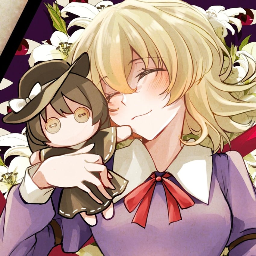 usami renko and maribel hearn (touhou) drawn by kinese_(katasutorohu)