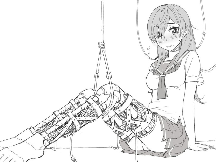 android girl (original) drawn by itou_(onsoku_tassha)