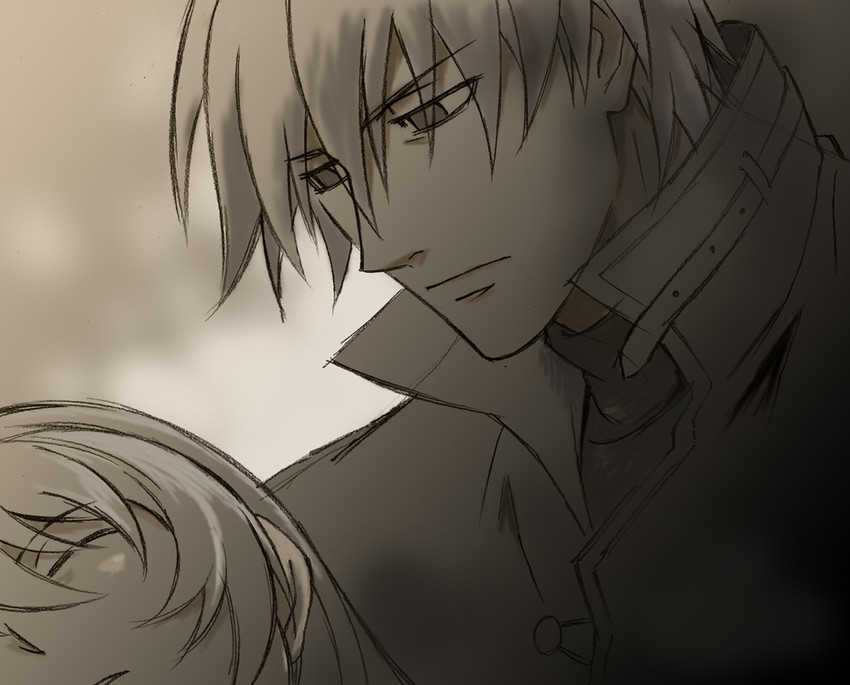 yin and hei (darker than black) drawn by komori_takahiro