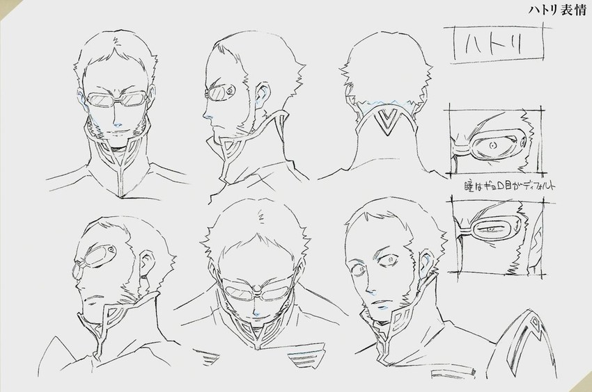 captain hatori (top wo nerae! and 1 more) drawn by sadamoto_yoshiyuki