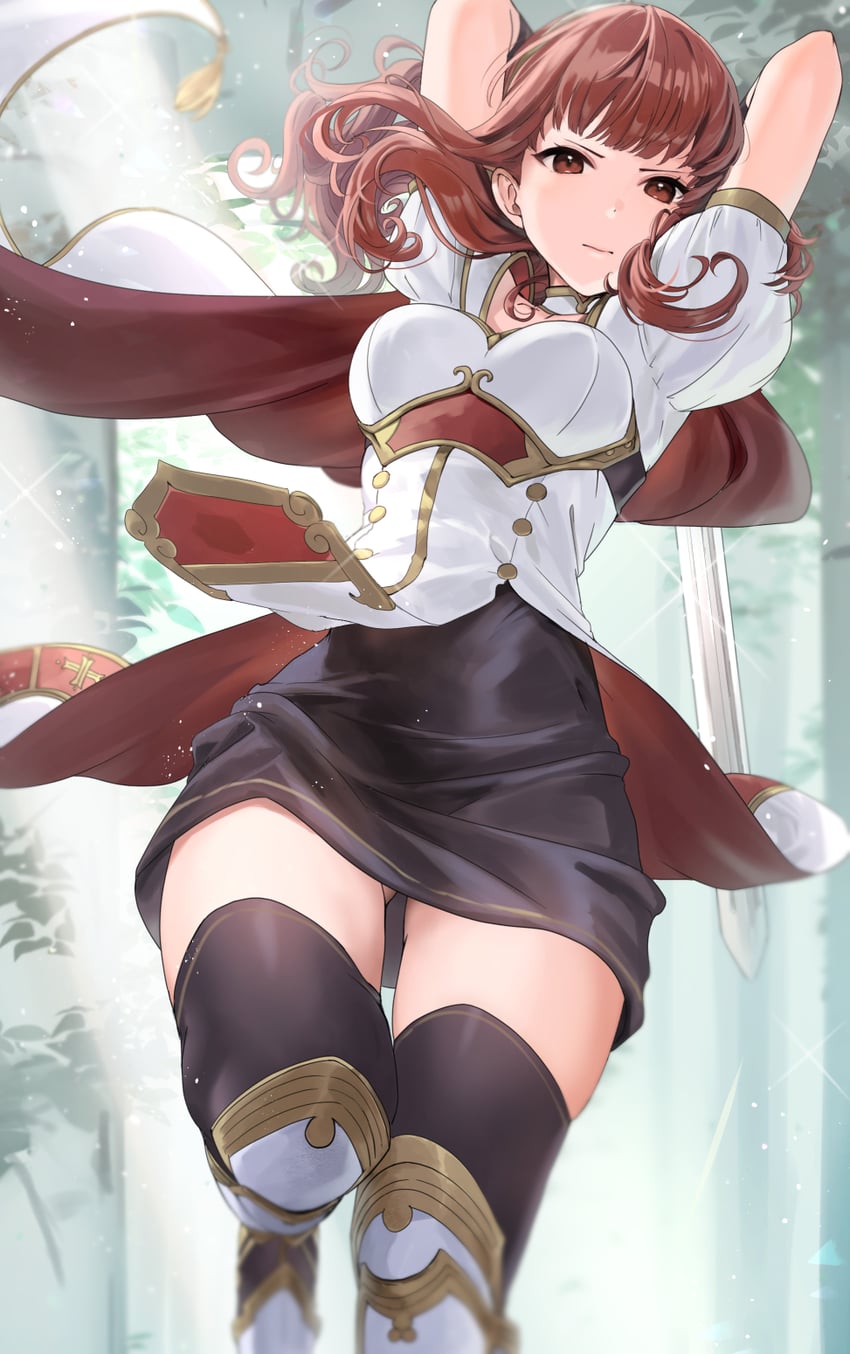 celica (fire emblem and 1 more) drawn by haru_(nakajou-28)