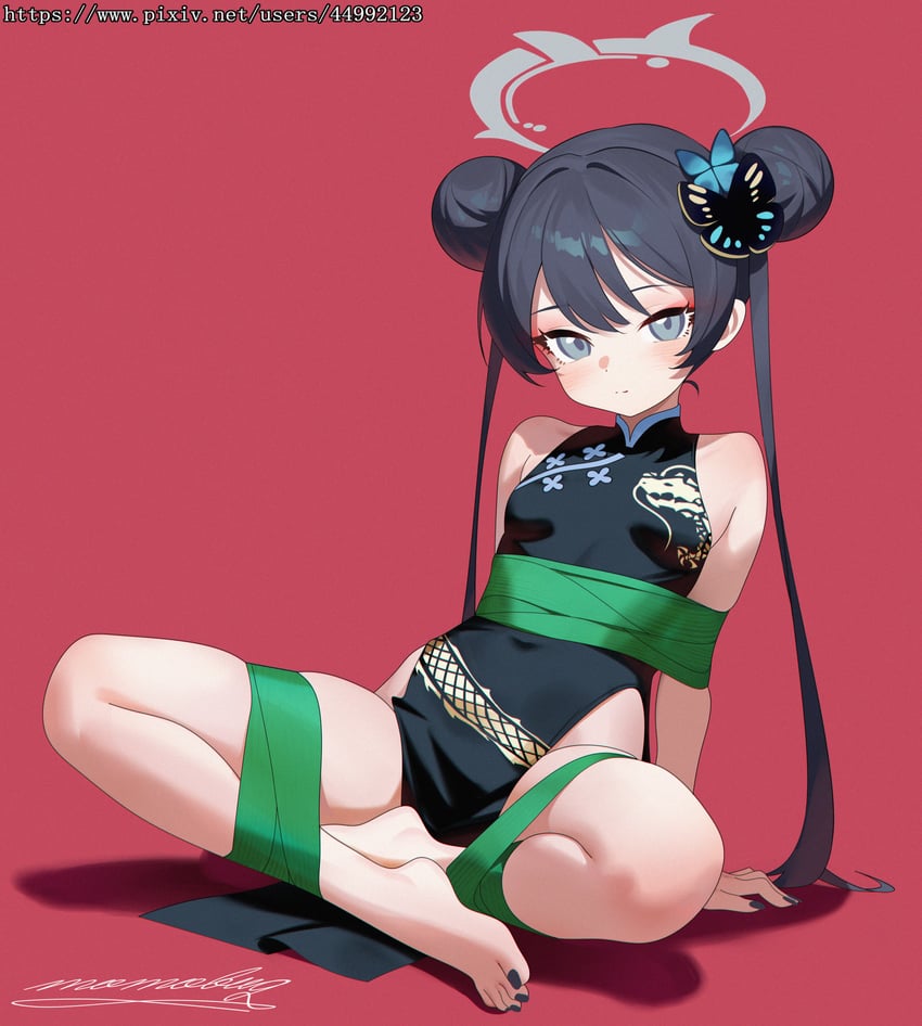 kisaki (blue archive) drawn by momobug22