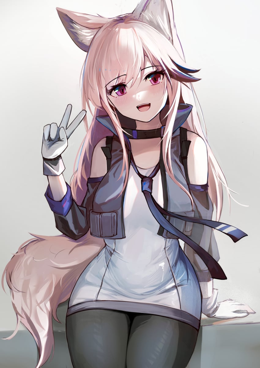 cardigan (arknights) drawn by krirk
