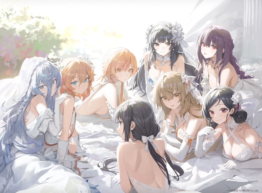 type 95, type 64, zb-26, xm8, ots-14, and 3 more (girls' frontline) drawn by modare