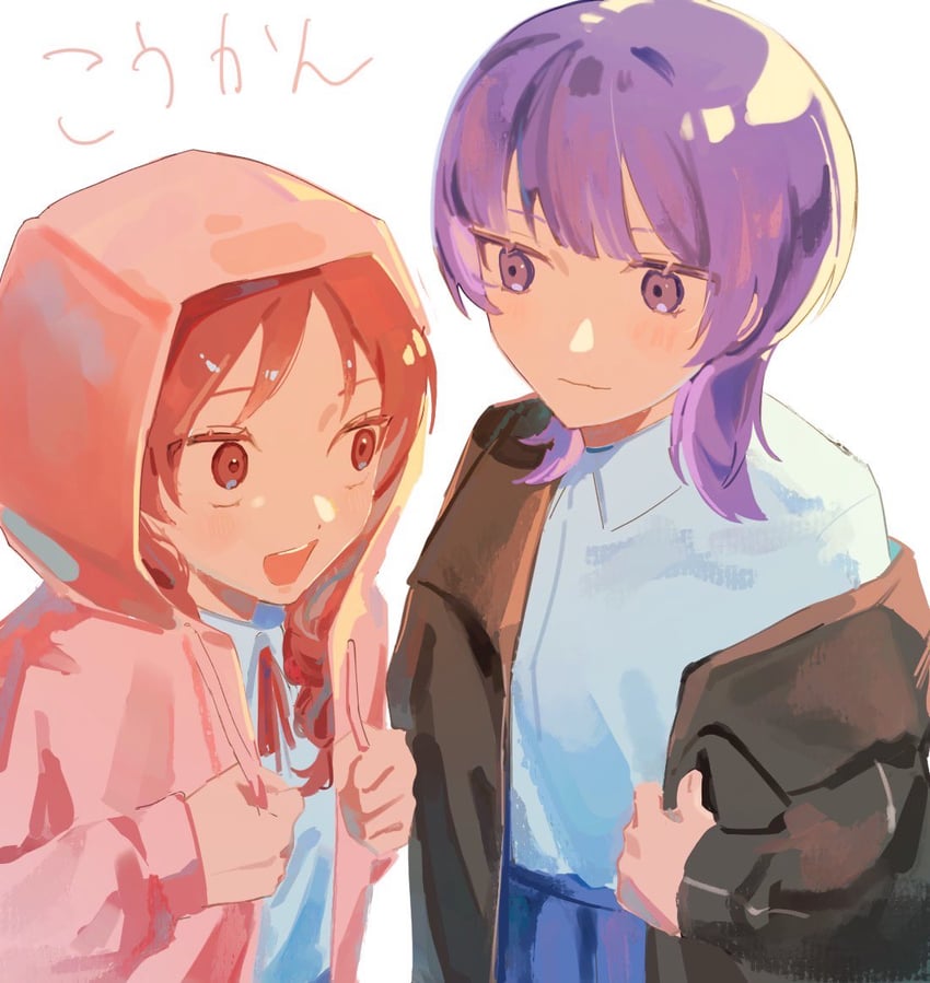 fujii ayame and uchida momo (futsuu no keion-bu) drawn by renren_9240