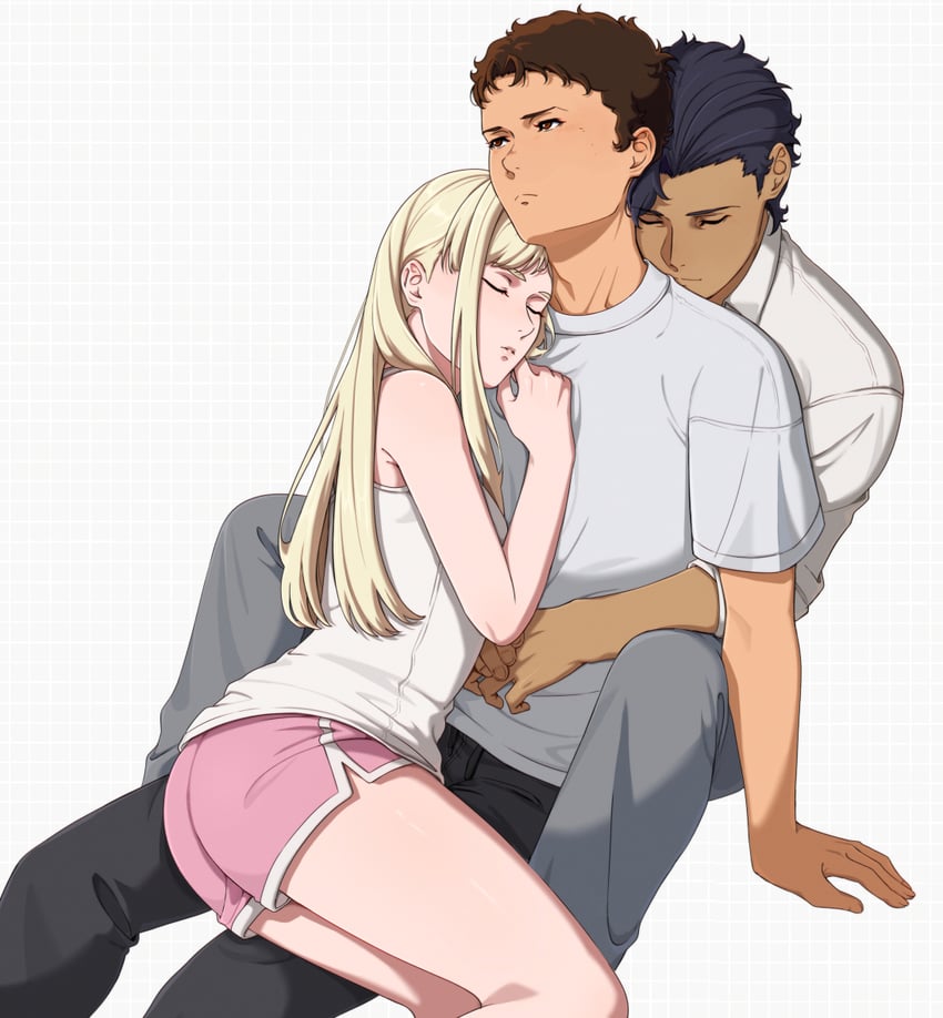 gigi andalusia, hathaway noa, and kenneth sleg (gundam and 1 more) drawn by enelous