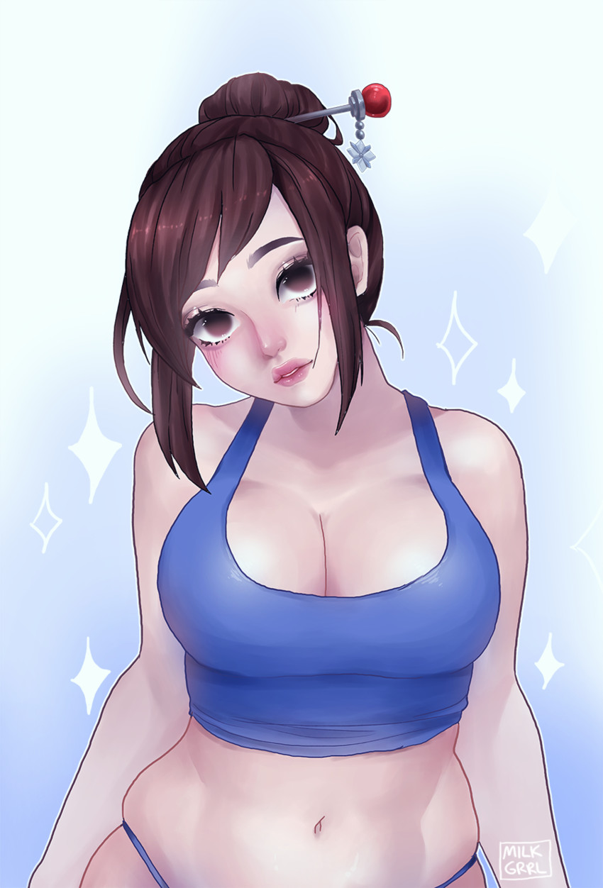 mei (overwatch and 1 more) drawn by shari_cote