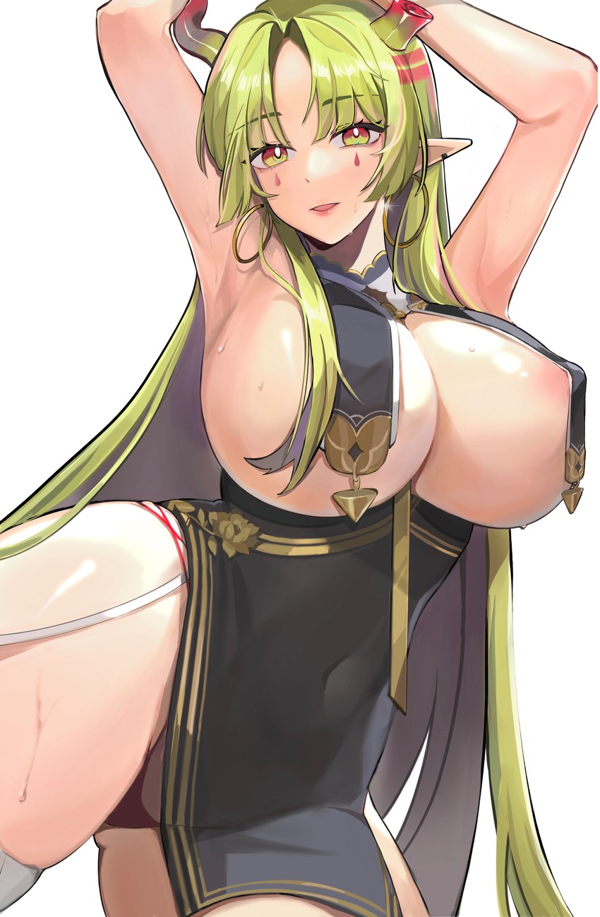 sirius and aristeia pacificator (azur lane and 1 more) drawn by jintianhuahualema