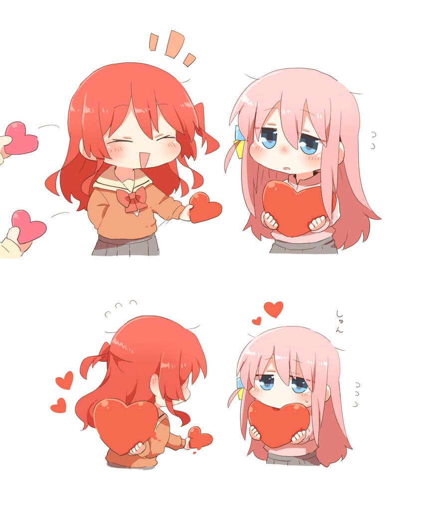 gotoh hitori, kita ikuyo, ijichi nijika, and yamada ryo (bocchi the rock!) drawn by rebecca_(keinelove)