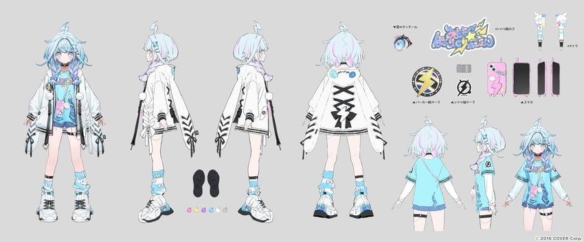 mizumiya su (hololive and 1 more) drawn by bukurote