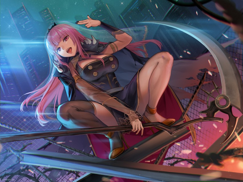 mori calliope (hololive and 1 more) drawn by 1991_(blz)