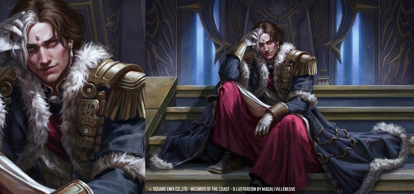 emet-selch (final fantasy and 2 more) drawn by magali_villeneuve