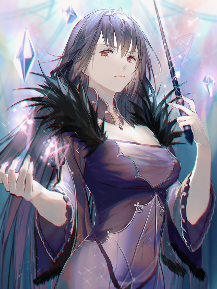 scathach and scathach skadi (fate and 1 more) drawn by qingshui_ai