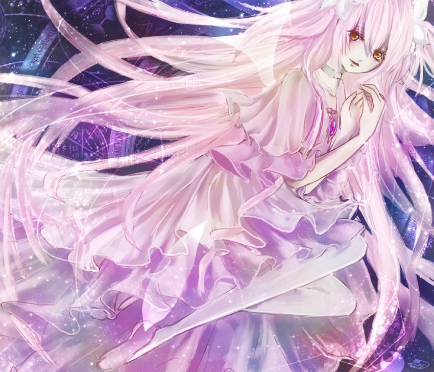 kaname madoka and ultimate madoka (mahou shoujo madoka magica) drawn by rokuri-eva